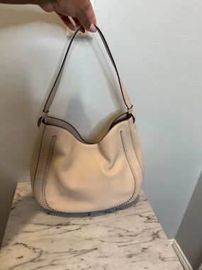 Kate Spade Cream Hughes Street Hyatt Hobo Bag